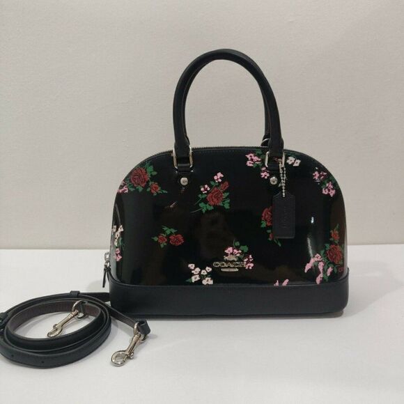 NWT COACH F25857 MINI SIERRA SATCHEL Cross Stitch